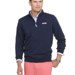 Vineyard Vines, quarter zip up pullover, navy blue